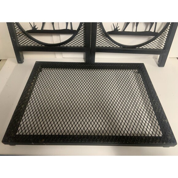 ELK Firewood Log Rack, Iron Wood Lumber Storage Holder Fireplace, Heavy Duty ... - Picture 7 of 16